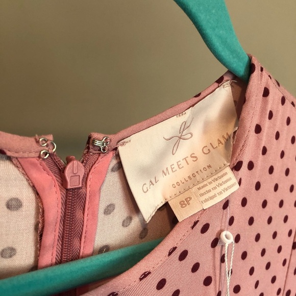 Gal Meets Glam | NWT Pink Corinne Dress Size 8P - Picture 4 of 14